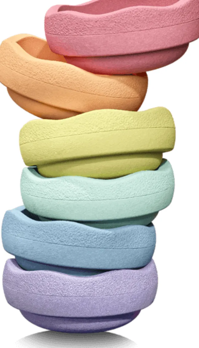 Stapelstein® Original Mini Set rainbow pastel 160330