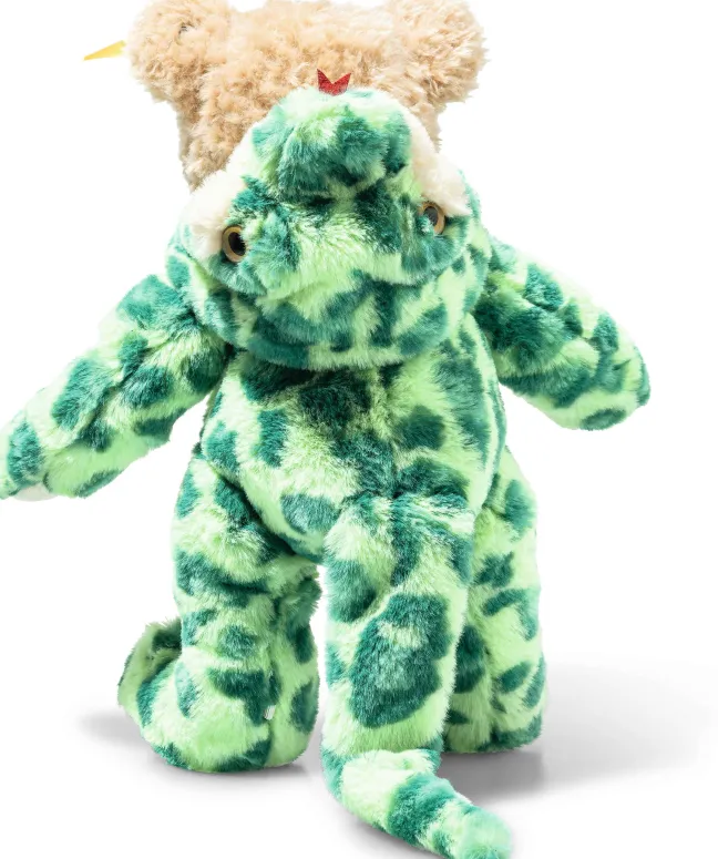 Steiff Hoodie-Teddybär Schlange 27cm grün