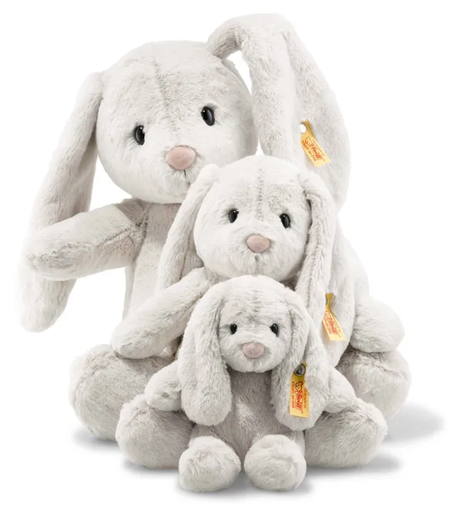 Steiff Hoppie Hase 18cm hellgrau 80463