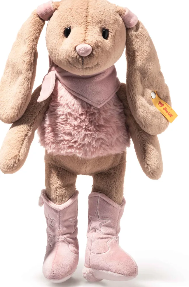 Steiff Hoppie Hase Cowgirl 32cm bunt