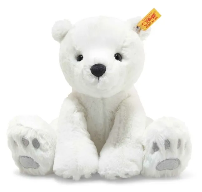 Steiff Lasse Eisbär 28cm weiß sitzend