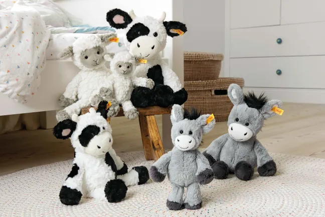 Steiff Lita Lamm 30cm weiss/braungrau 73427