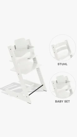 STOKKE® Aktions-Set Tripp Trapp® weiß + Babyset² weiß
