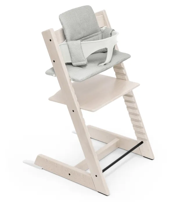 STOKKE® Aktions-Set Tripp Trapp® weiß transparent + Babyset² weiß