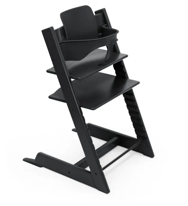 STOKKE® Aktions-Set Tripp Trapp® schwarz + Babyset² schwarz