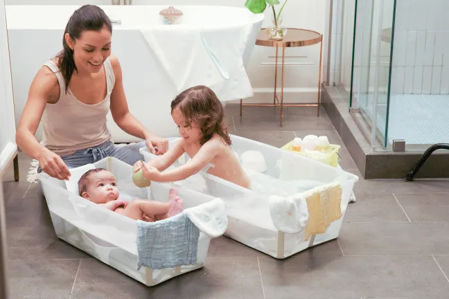 STOKKE® Flexi Bath® Babywanne Sandy Beige