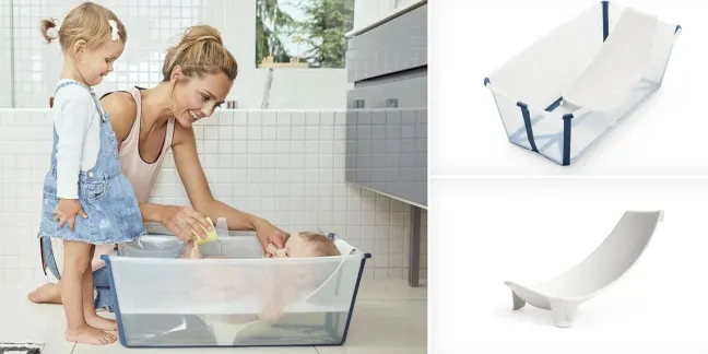 STOKKE® Flexi Bath® Babywanne Set weiß