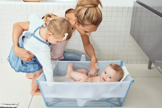 STOKKE® Flexi Bath® Babywanne Set Ocean Blue