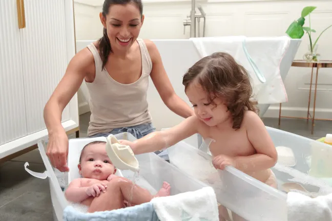 STOKKE® Flexi Bath® Babywanne X-Large Sandy Beige