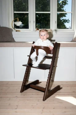 STOKKE® Mega Set Tripp Trapp® Buche Warm braun + Babyset² Warm braun + Newbornset