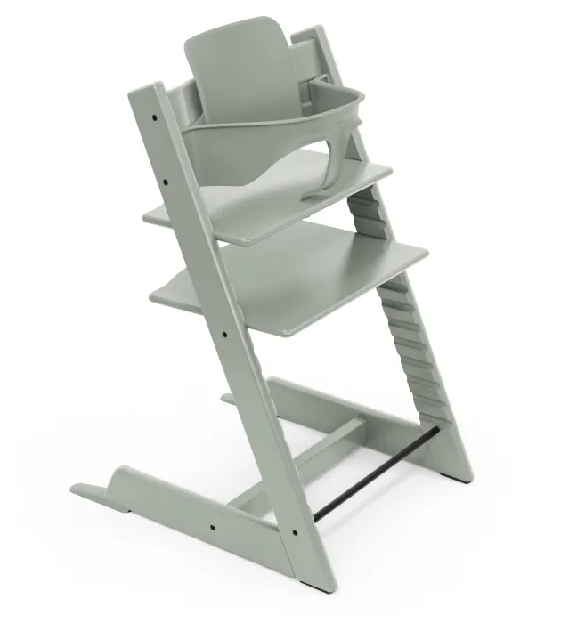 STOKKE® Mega Set Tripp Trapp® Glacier Green + Babyset² Glacier Green + Newbornset