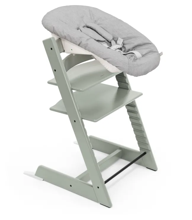 STOKKE® Mega Set Tripp Trapp® Glacier Green + Babyset² Glacier Green + Newbornset