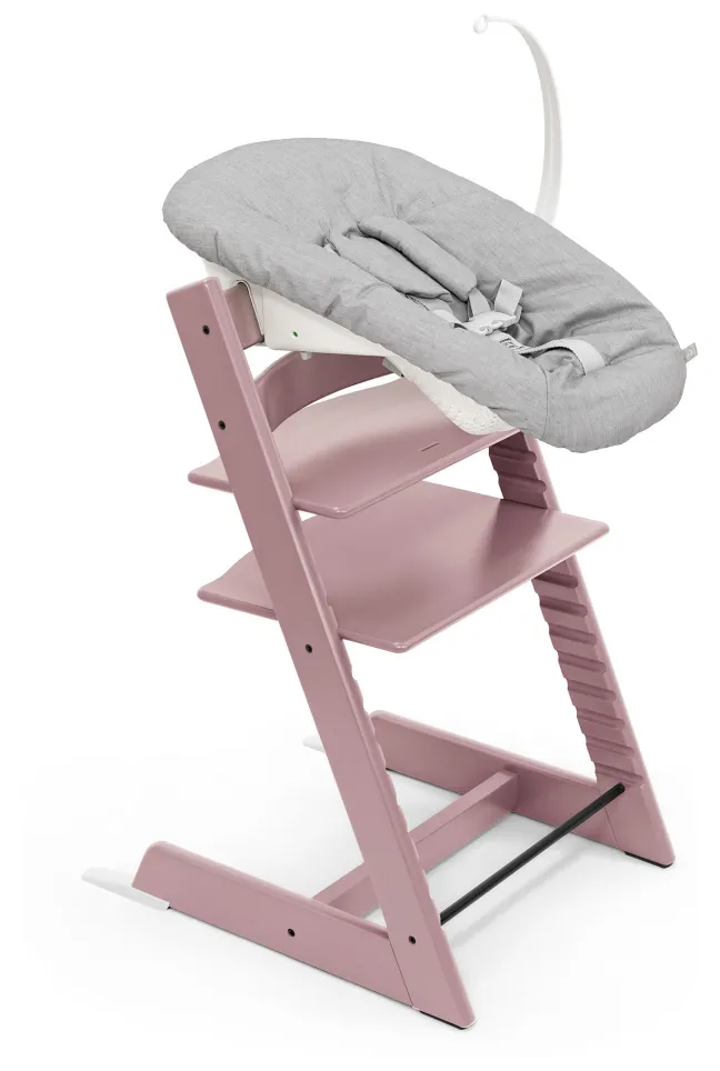 STOKKE® Mega Set Tripp Trapp® Heather Mauve + Babyset² Heather Mauve + Newbornset