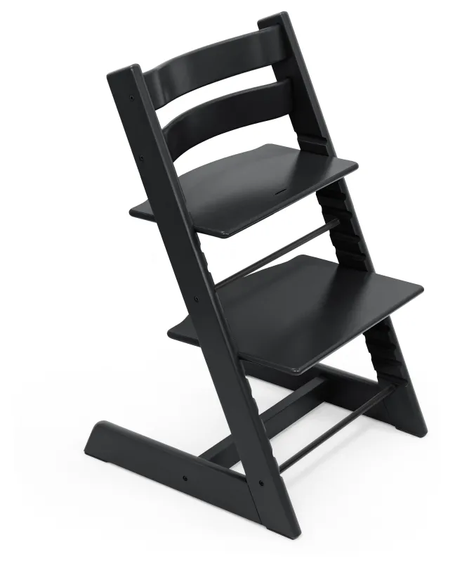 STOKKE® Mega Set Tripp Trapp® schwarz + Babyset² schwarz + Tray Tisch schwarz