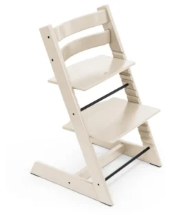 STOKKE® Mega Set Tripp Trapp® Vanilla White + Babyset² Vanilla White + Tray Tisch Vanilla white