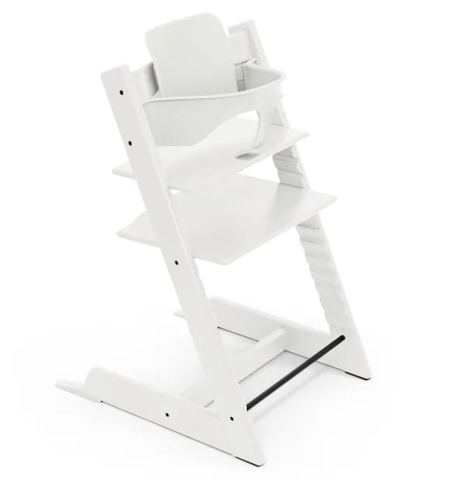 STOKKE® Mega Set Tripp Trapp® weiß + Babyset² weiß + Newbornset