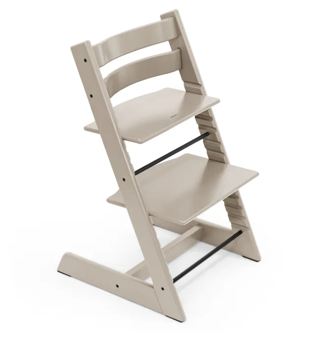 STOKKE® Tripp Trapp® Aktions-Set Buche Cashmere Grey inkl. Newbornset