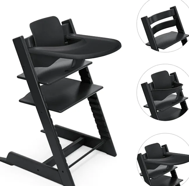 STOKKE® Tripp Trapp® Hochstuhl Schwarz 100103