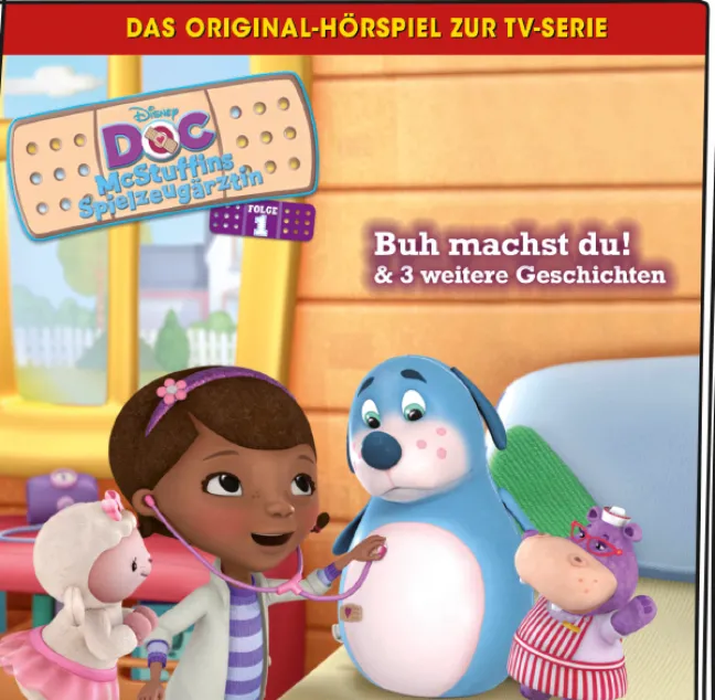 Tonie Disney Doc McStuffins Spielzeugärztin - Buh machst du! & 3 weitere Geschichten