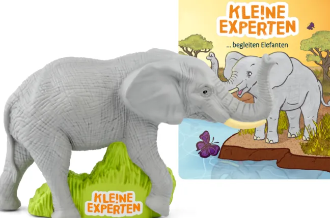 Tonie KLE!NE EXPERTEN - ... begleiten Elefanten