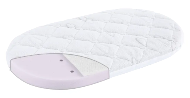 Träumeland Matratze brise light für Stubenkorb 70x37 cm