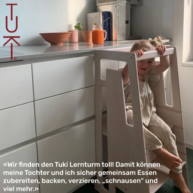 Tuki® Lernturm greywash