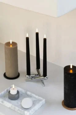 UYUNI Bonfire Kerzenständer Erweiterung um 1 Stabkerze Matte Black Sale
