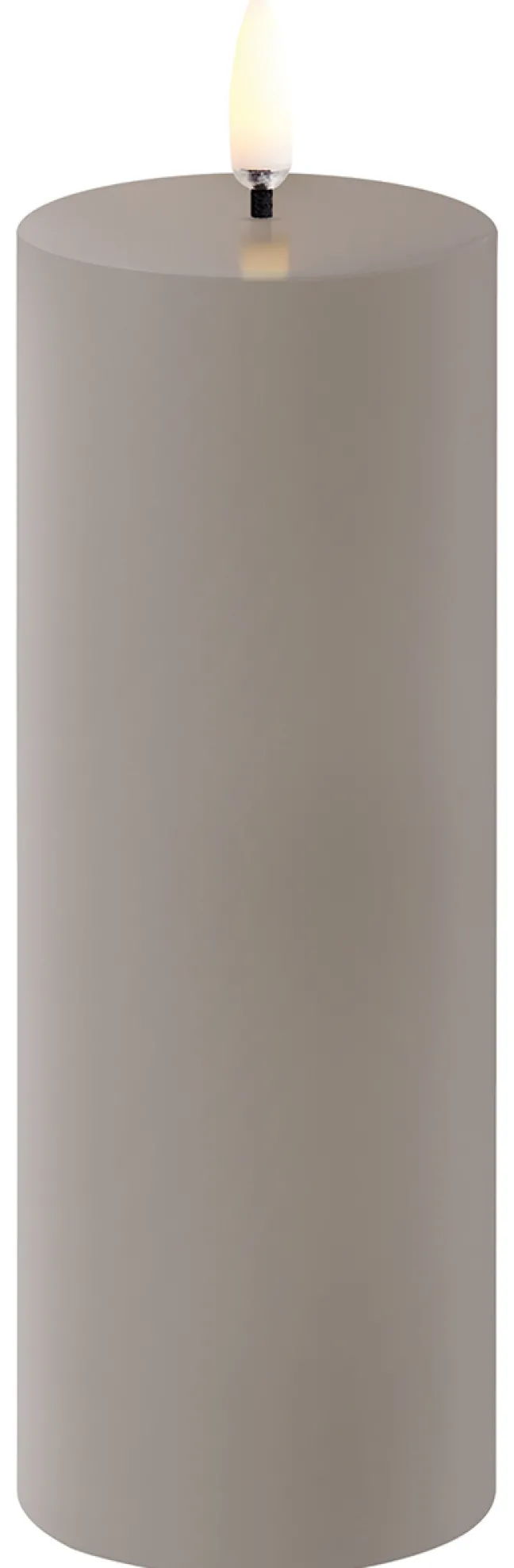 UYUNI LED Kerze Smooth 5,8x10 cm Sandstone Sale