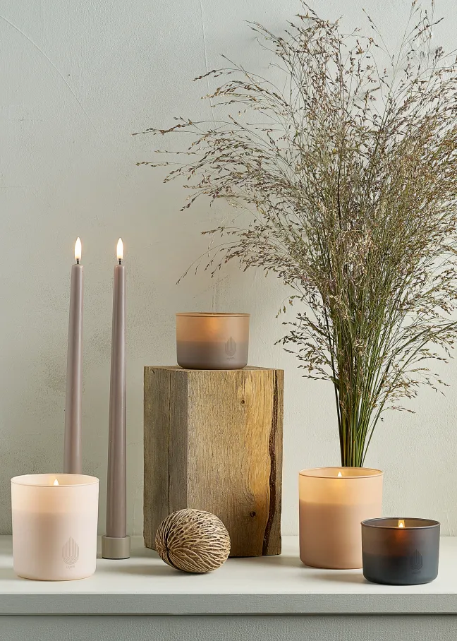 UYUNI Light Kerzenständer (2 Stück) sandstone Sale