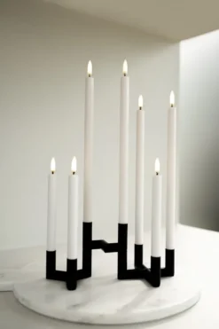 UYUNI Matrix Verbinder (3 Stück) für Kerzenständer Black