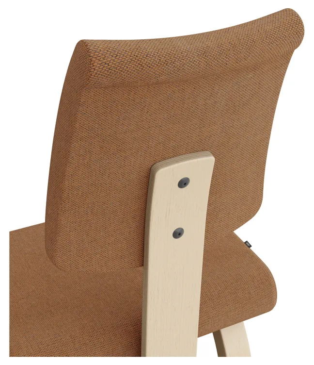 Varier® Variable™ Plus Kniestuhl Esche natur REW568 Re-wool orange