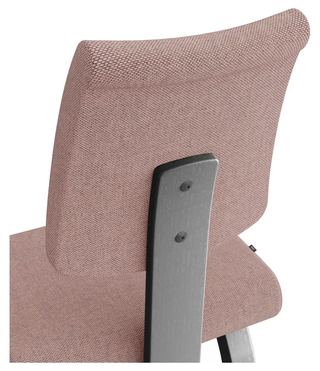 Varier® Variable™ Plus Kniestuhl Esche schwarz REW648 Re-wool apricot