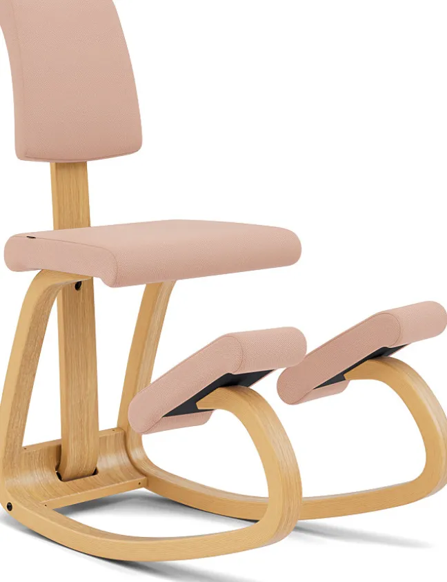 Varier® Variable™ Plus Kniestuhl Esche hellbraun TON63153 Tonal pink