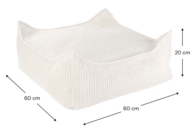 Wigiwama Sitzsack Ottomane Marshmallow W597157