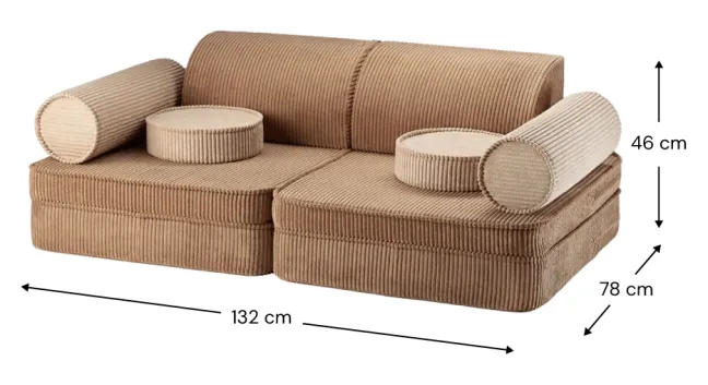 Wigiwama Sofa Toffee W598222