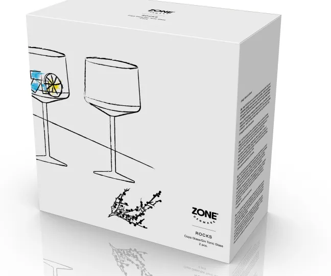 ZONE Denmark Copa/GT Glas Rocks 19 cm 2 Stück