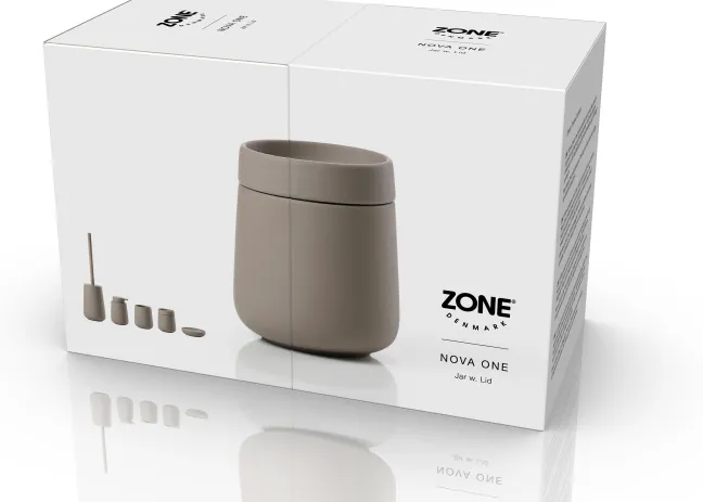 ZONE Denmark Gefäß mit Deckel Nova One 290 ml taupe