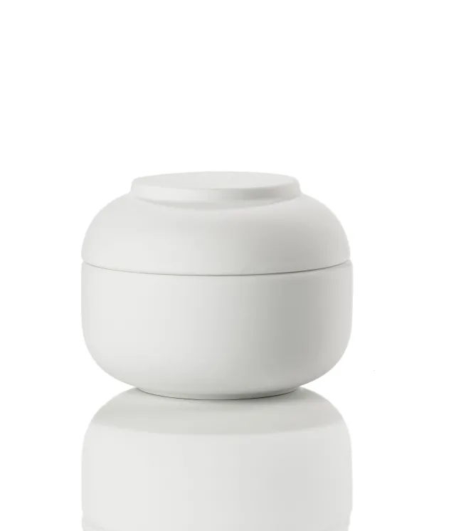ZONE Denmark Gefäß mit Deckel Sensu 10 x 7,5 cm White