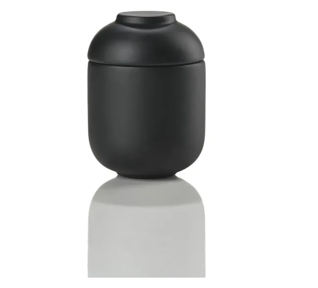 ZONE Denmark Gefäß mit Deckel Sensu 6,5 x 9 cm Black