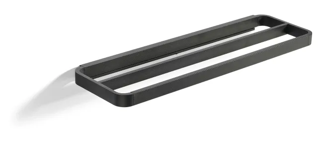 ZONE Denmark Handtuchhalter doppel Rim 44x12cm schwarz