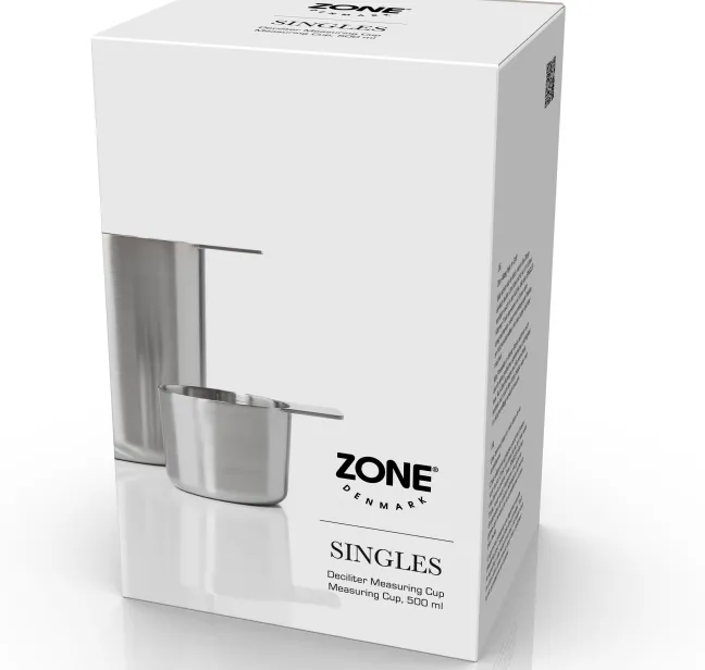 ZONE Denmark Mess-Set Singles 2-teilig Edelstahl