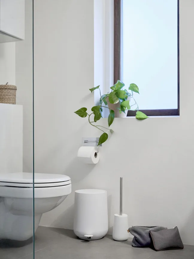 ZONE Denmark Pedaleimer Nova White 3L