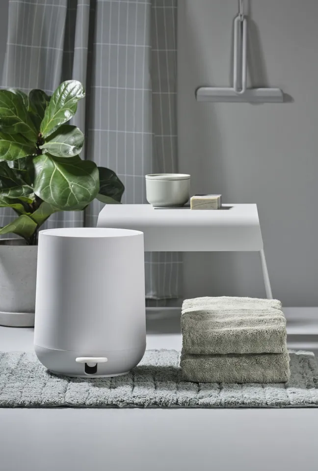 ZONE Denmark Pedaleimer Nova White 3L