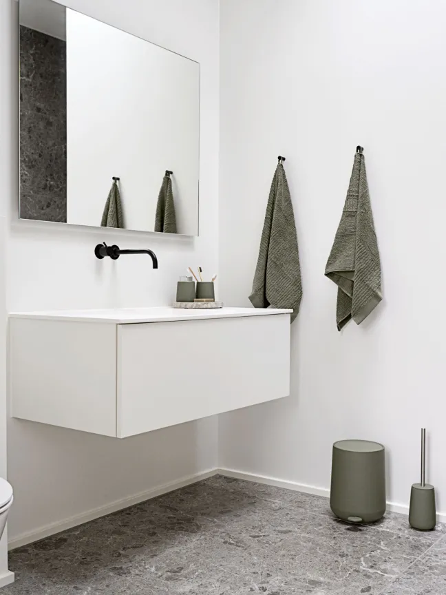 ZONE Denmark Pedaleimer Nova Olive green 3L