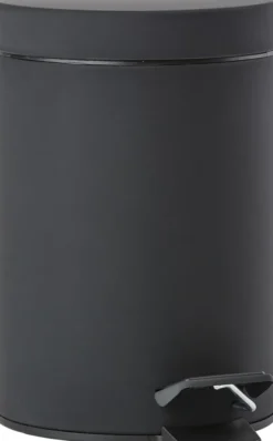 ZONE Denmark Pedaleimer Solo Black 3L