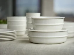 ZONE Denmark Poke-/Ramenschüssel Eau 0,6 Liter 16 cm Offwhite Porze