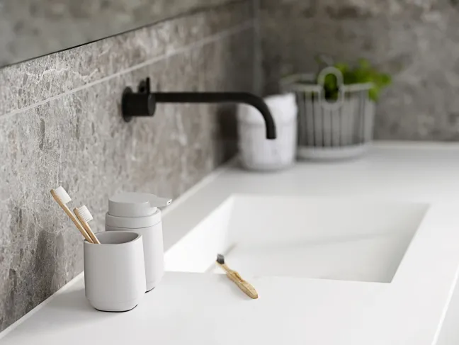 ZONE Denmark Seifenspender Time Soft Grey