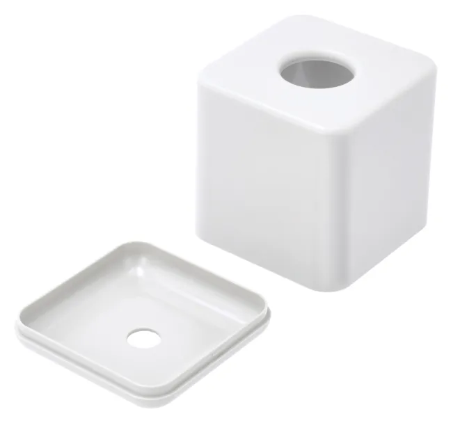ZONE Denmark Taschentuchbox Ume 13 x 13 x 15,1 cm weiß