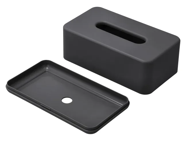 ZONE Denmark Taschentuchbox Ume 25,6 x 14 x 10,7 cm schwarz
