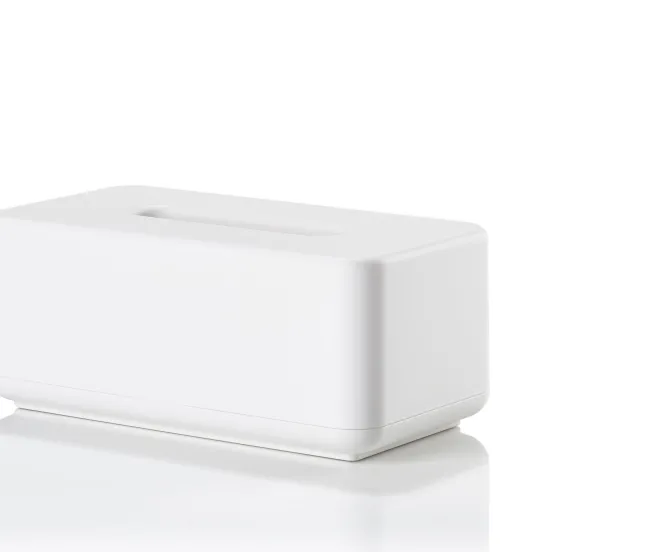 ZONE Denmark Taschentuchbox Ume 25,6 x 14 x 10,7 cm weiß